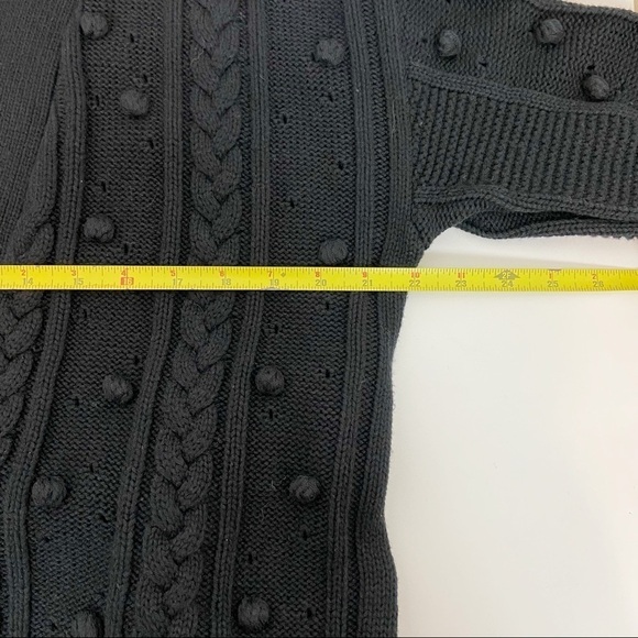 NICHOLAS Cozy Grandpa Cardigan Black - Picture 9 of 10